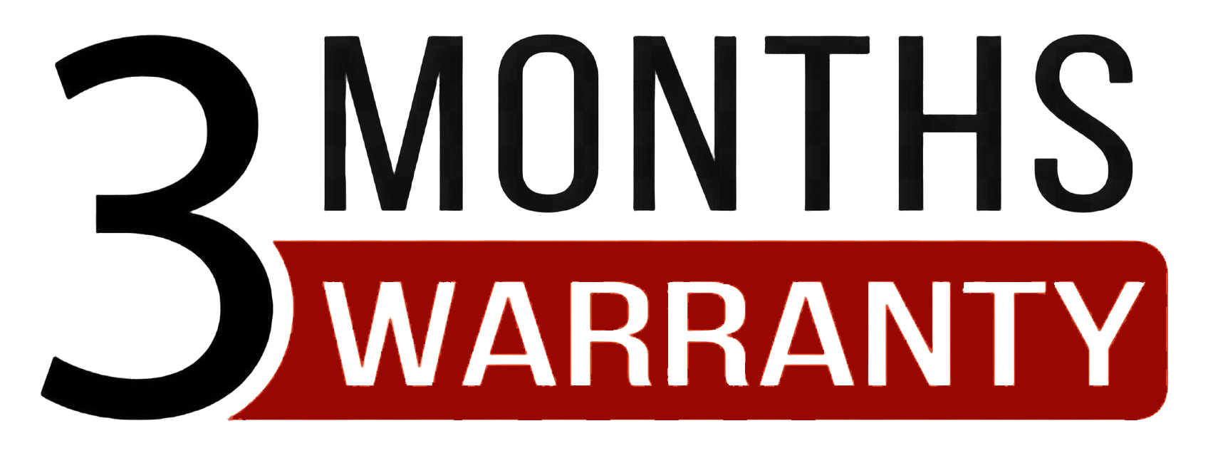 Warranty badge red